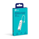 TP-LINK UE330C Adaptador USB con Hub 3 puertos Gigabit Ethernet