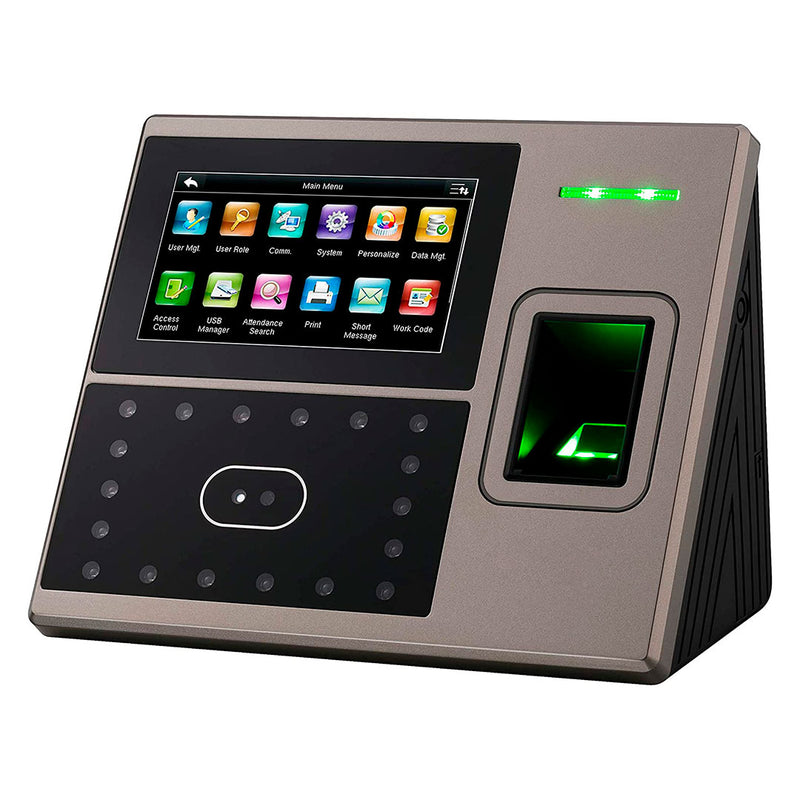 ZKTECO UFACE800 PLUS Control Biométrico de asistencia y acceso Facial huella palma y tarjeta, Batería