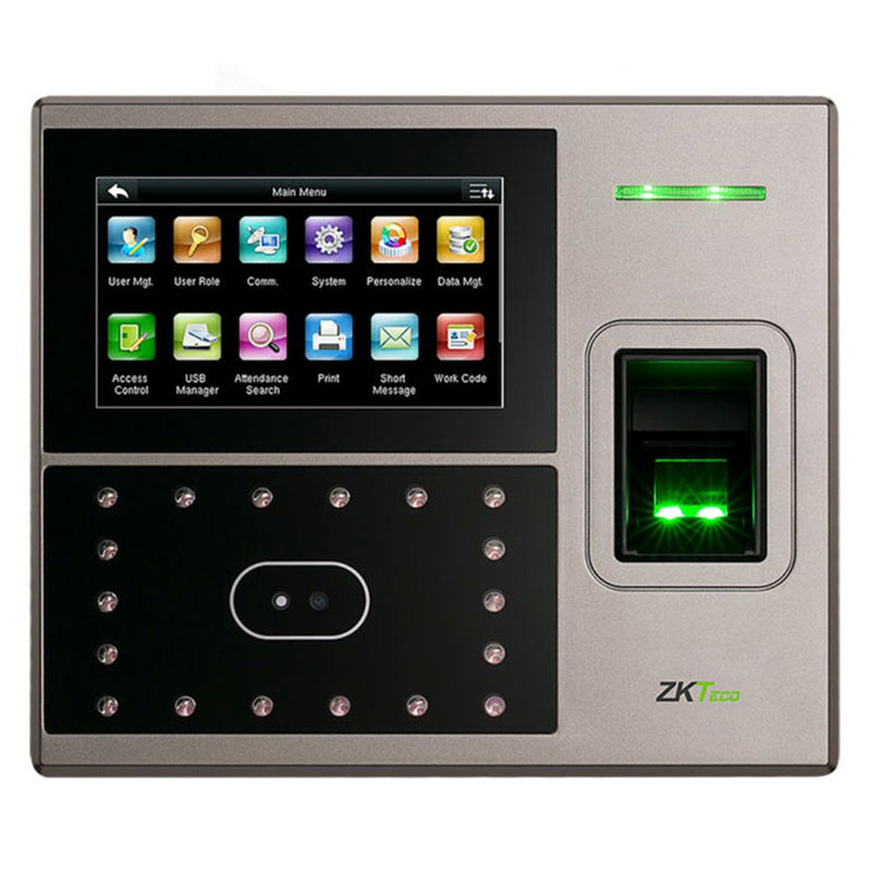 ZKTECO UFACE800 PLUS Control Biométrico de asistencia y acceso Facial huella palma y tarjeta, Batería