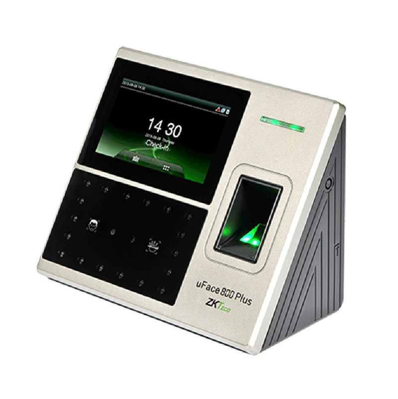 ZKTECO UFACE800 PLUS Control Biométrico de asistencia y acceso Facial huella palma y tarjeta, Batería