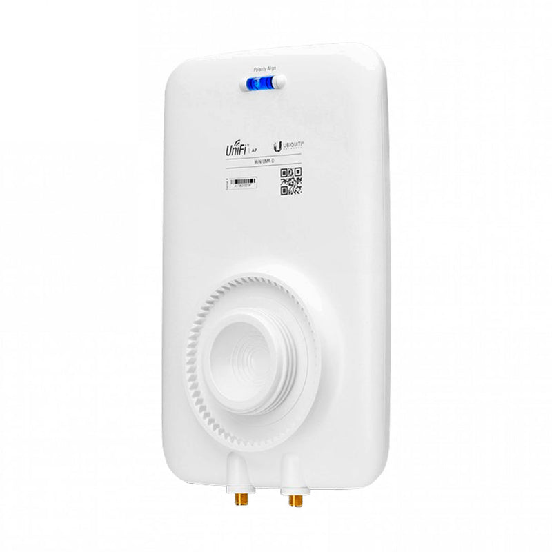 UBIQUITI UMA-D Antena sectorial simétrica unifi, doble banda con apertura de 90° en 2.4 GHz (10 dBi) y 45° en 5 GHz (15dBi)