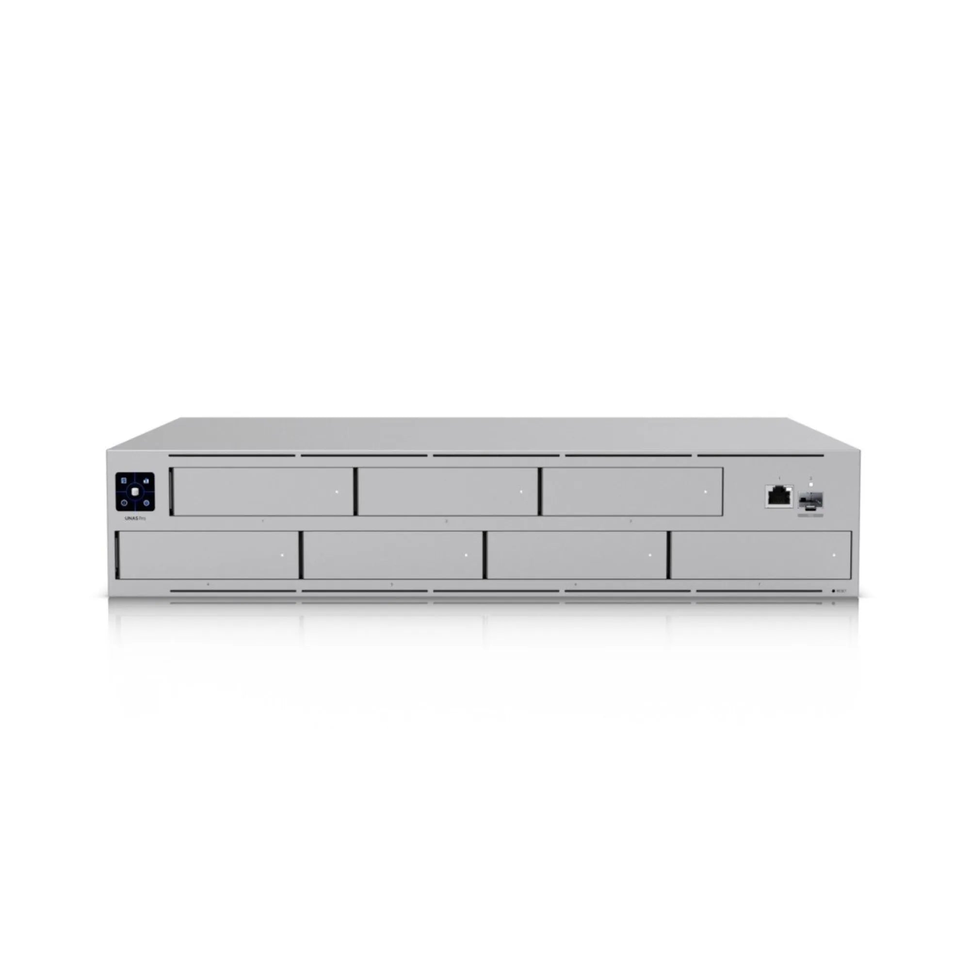 UBIQUITI UNAS-Pro Servidor NAS 7 Bahías 10G SFP+ Rack 2U