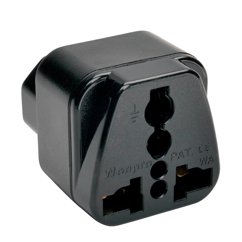 TRIPP-LITE UNIPLUGINT Adaptador, de Enchufe, Universal, para Tomacorrientes, IEC-320, C13