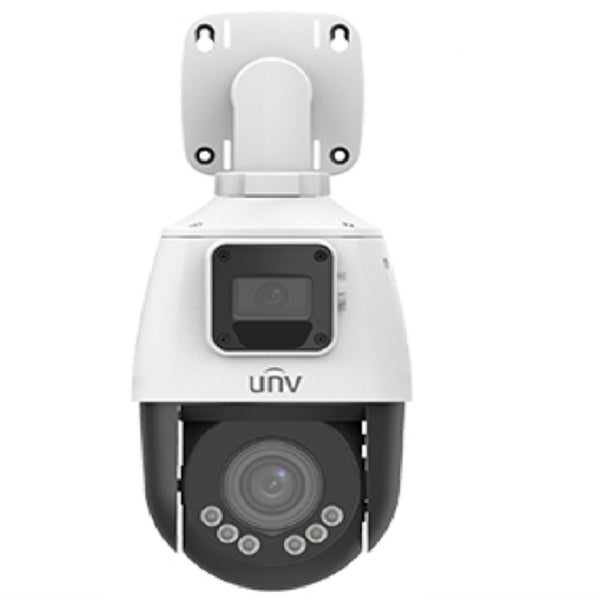 UNIVIEW IPC9312LFW-AF28-2X4 Cámara de seguridad IP 2MP PTZ 360º Doble Lente 4X IR50m IP66 WDR audio 2 vías conteo de personas