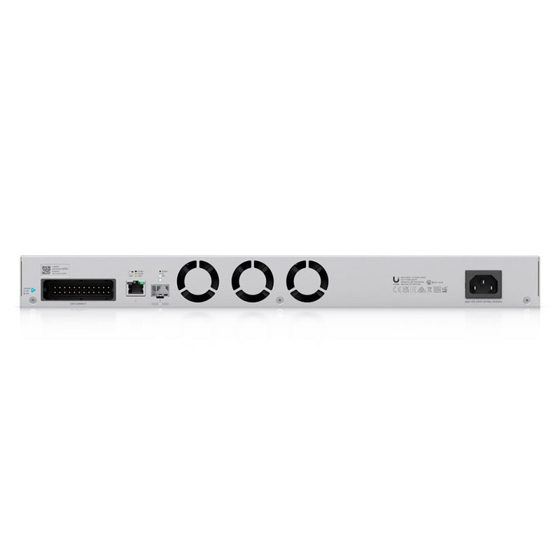 UBIQUITI UNVR  NVR empresarial Unifi Protect de 4 bahías HDD, Full HD hasta 50 cámaras, 10g SFP+ port, 1ru