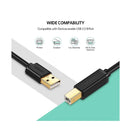 UGREEN US135 20847 Cable para Impresión USB 2.0 a AM A BM 2m