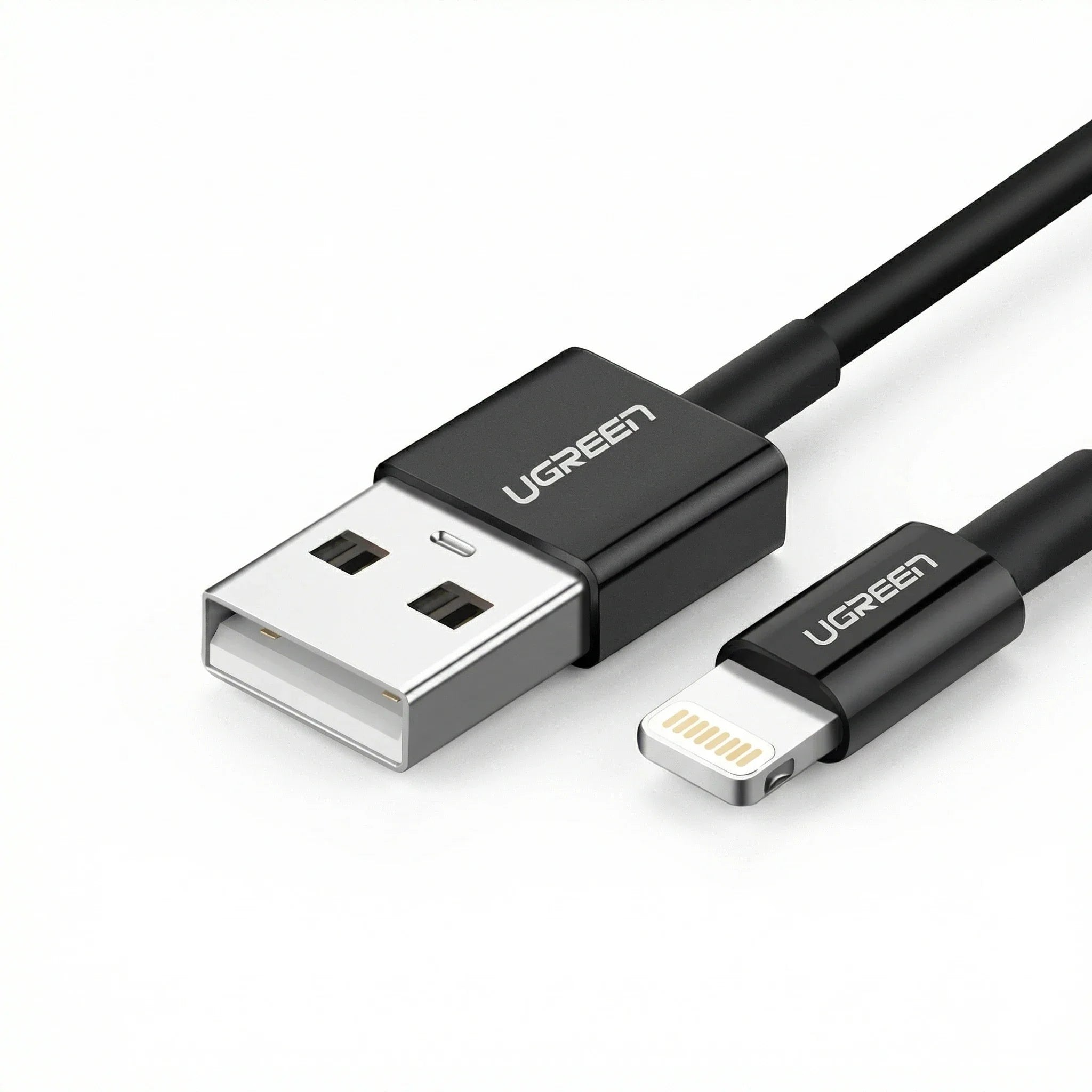 UGREEN US155 80822 Cable de Datos de Carga USB-A Lightning Negro