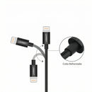 UGREEN US155 80822 Cable de Datos de Carga USB-A Lightning Negro