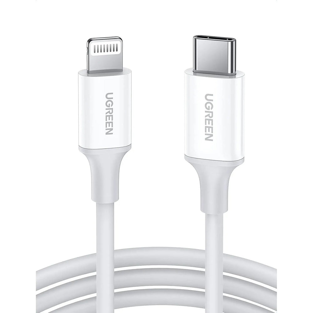 UGREEN US171 10493 Cable USB-C a Lightning 1m Blanco