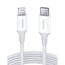 UGREEN US171 10493 Cable USB-C a Lightning Blanco 1m