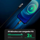 UGREEN US171 60751 Cable USB-C a Lightning Negro 1m