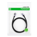UGREEN US255 50123 Cable USB a USB C Carga Rapida Angulo 90° 1m