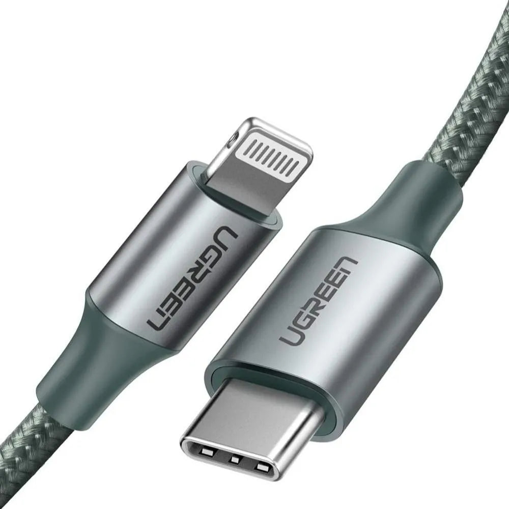 UGREEN US304 80564 Cable USB-C a Lightning 1m Gris