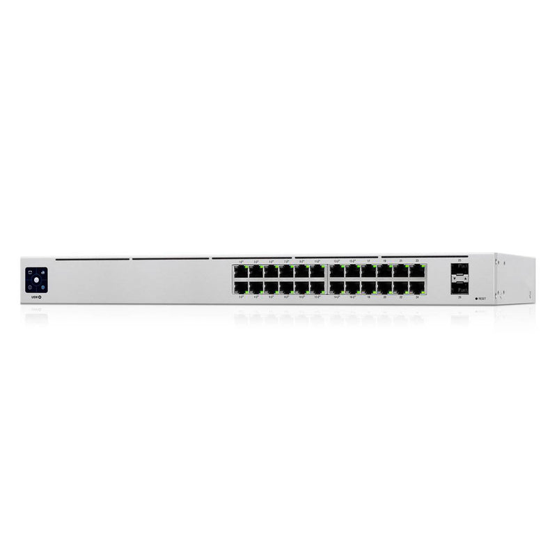 UBIQUITI USW-24-POE (95W) Switch Unifi PoE 24 puertos con un sistema de refrigeración sin ventilador