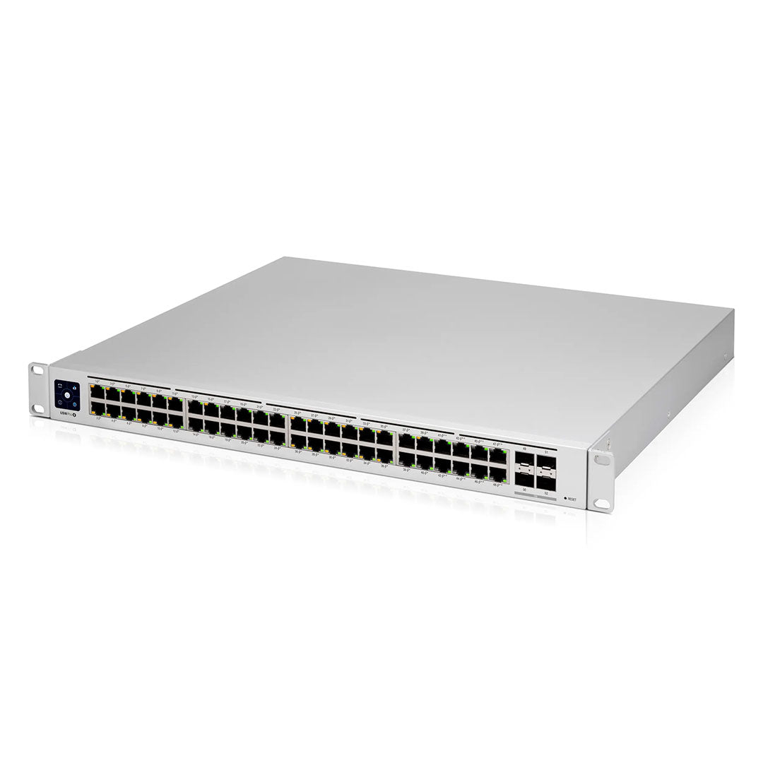 Switch de red de 48 puertos PoE para rack, equipo de telecomunicaciones profesional