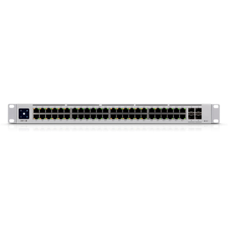 UBIQUITI USW-PRO-48-POE - Switch UniFi Gen2, Capa 3 de 48 puertos PoE 802.3at/bt + 4 puertos 1/10G SFP+, 600W