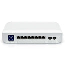 UBIQUITI USW Pro 8 PoE 8-Port Managed Layer 3 Gigabit PoE Switch 