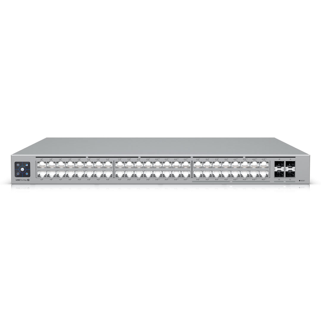 UBIQUITI USW-PRO-MAX-48-POE Switch UNIFI PoE 48 Puertos L3