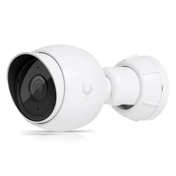 UBIQUITI UVC-G5-BULLET Cámara PoE 2K (4MP). Detecciones de eventos de IA con visión nocturna por infrarrojos de 9m. Micrófono integrado. Soporta PoE. Resistente a la intemperie