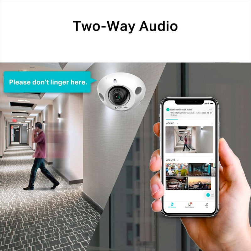 TP-LINK VIGI C230I Mini 2.8mm Cámara de Seguridad IP PoE 3MP 2K
