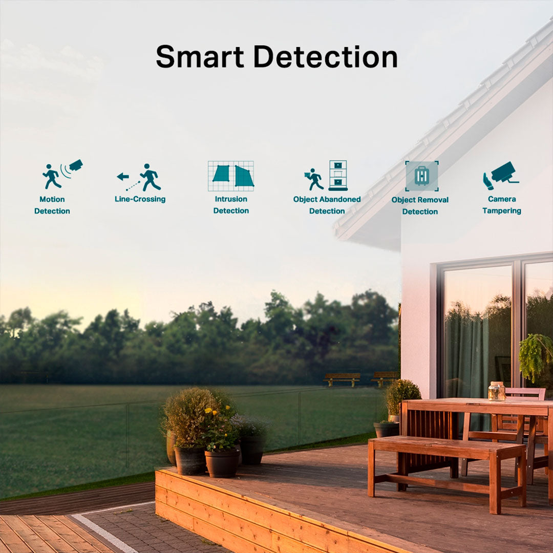 TP-LINK VIGI C340-W Cámara de Seguridad WIFI 4MP 2K+ 4mm