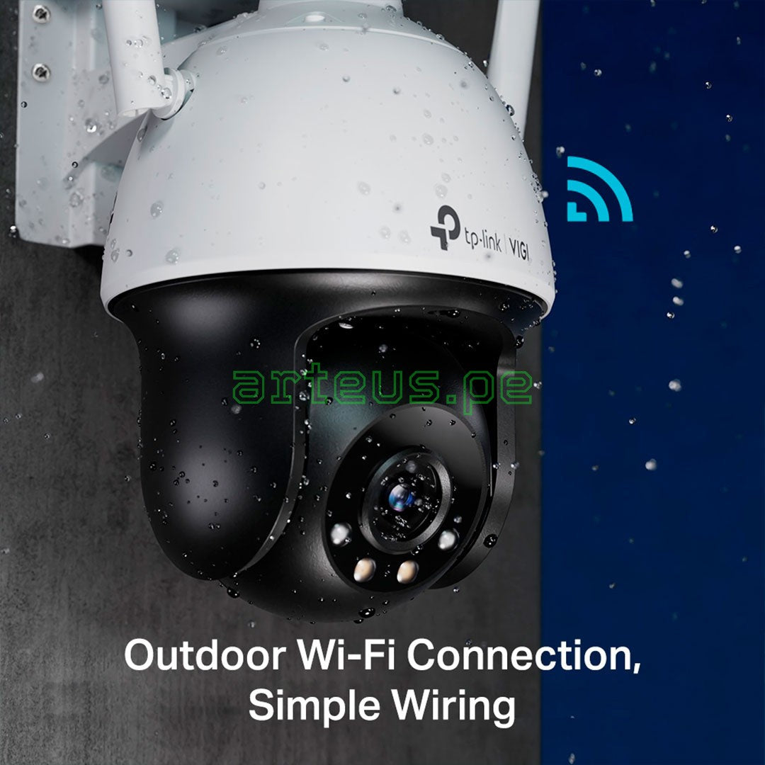 TP-LINK VIGI C540-W 4mm Cámara de Seguridad WIFI 4MP 2K+ 360º PT