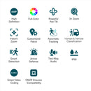 TP-LINK VIGI C540V Cámara de Seguridad IP PoE 4MP 360º PT doble lente