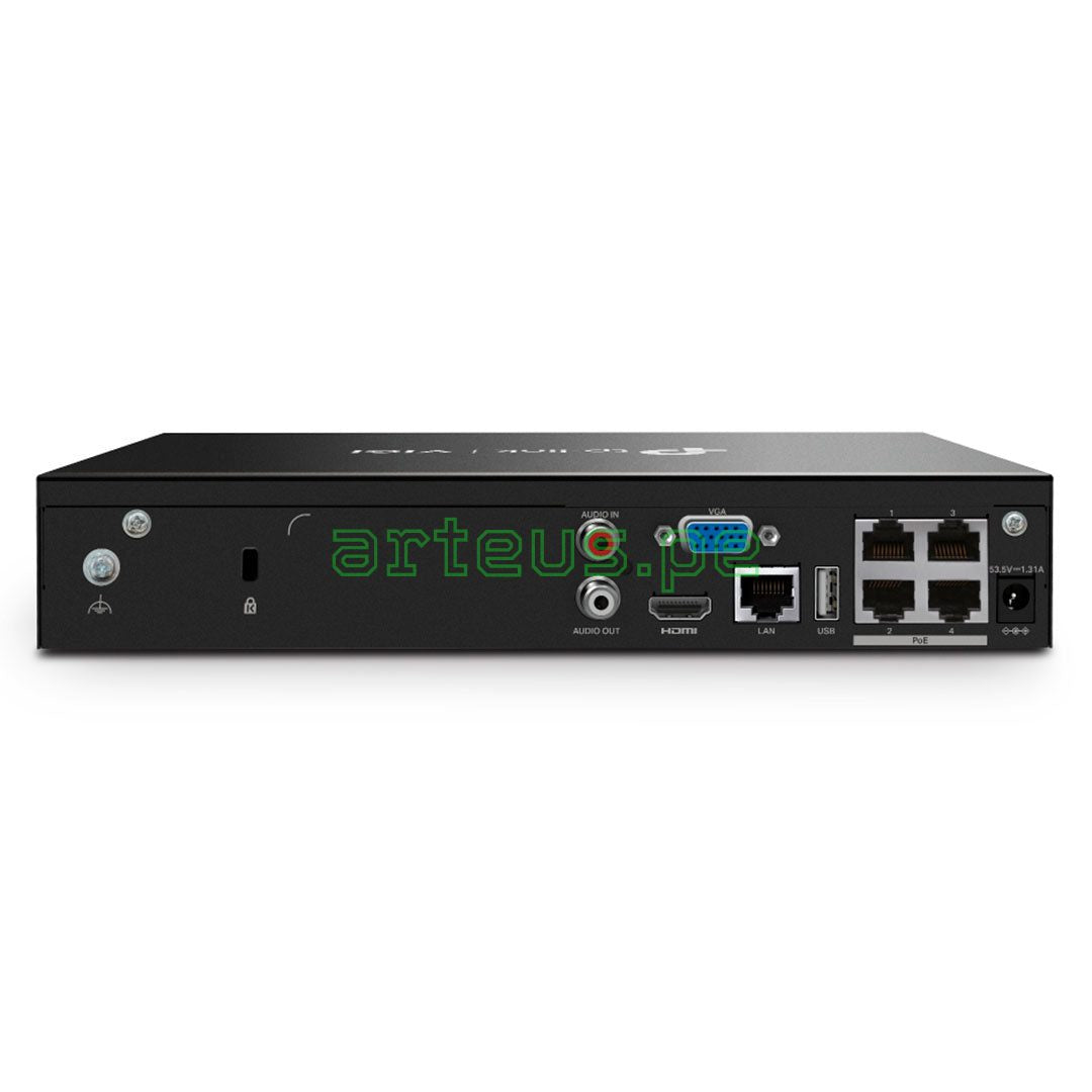 TP-LINK VIGI NK4P-T4425-2T Kit 4 Cámaras 4MP Full Color IPC y NVR 4 Canales