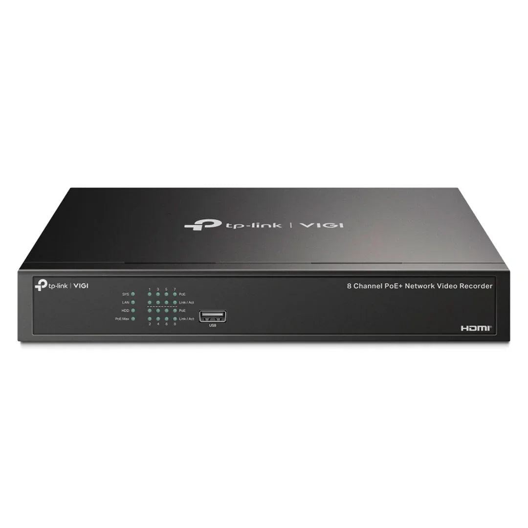 TP-LINK VIGI NK8MP-T6425-2T Kit 6 Cámaras 4MP IPC y NVR PoE+ 8 Canales