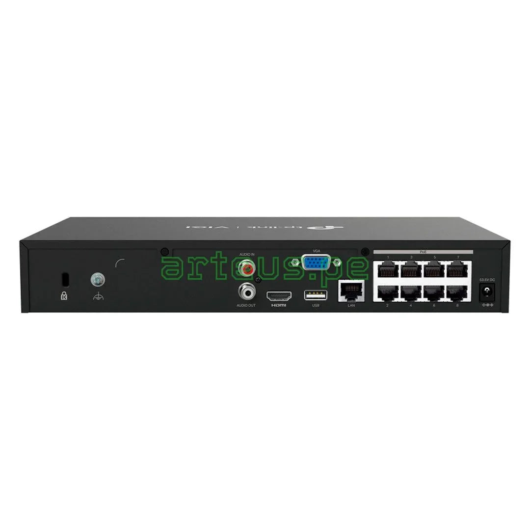 TP-LINK VIGI NK8P-B434I Kit 4 Cámaras Bullet 3MP y NVR 8 Canales