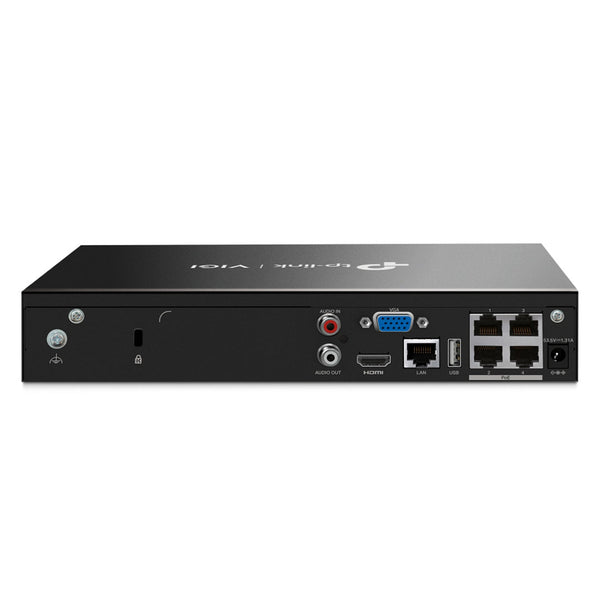 TP-LINK VIGI NVR1004H-4P Grabador de video NVR 4 canales PoE+ 4K