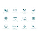 TP-LINK VIGI NVR1008H Grabador de video NVR 8 canales 1HDD