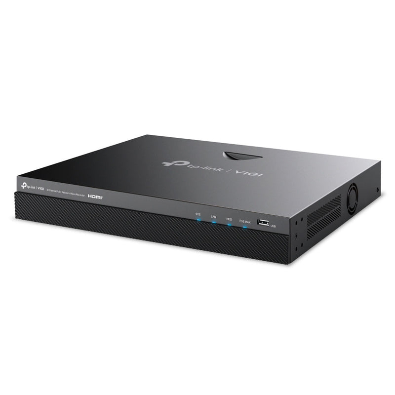 TP-LINK VIGI NVR2008H-8MP-2TB NVR 8 canales PoE+ 4K 2TB HDD