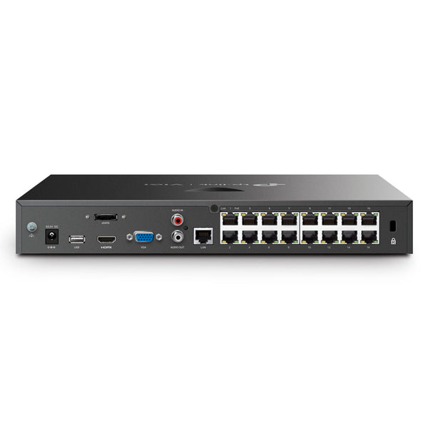 TP-LINK VIGI NVR2016H-16MP-4TB NVR 16 canales PoE 4K 2HDD inc. 4TB