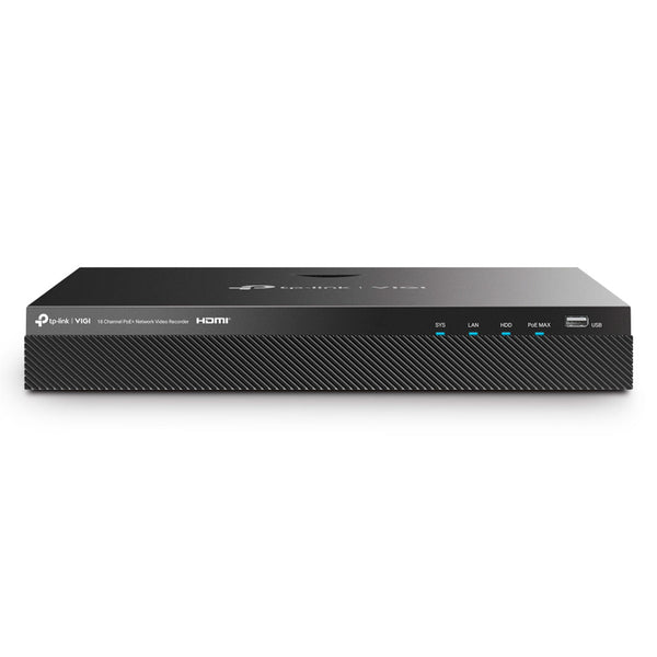 TP-LINK VIGI NVR2016H-16P NVR 16 canales PoE+ 4K 2HDD 80Mbps