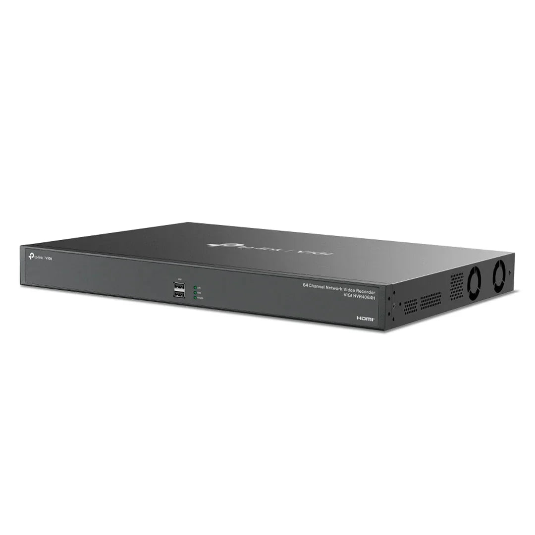 TP-LINK VIGI NVR4064H Grabador de Vídeo NVR 64 Canales 4K 4 Bahias SATA