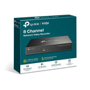 TP-LINK VIGI NVR1008H NVR Gravador de vídeo em rede VIGI de 8 canais. 5MP, 1 baia para disco de 10 TB, Onvif, H265+