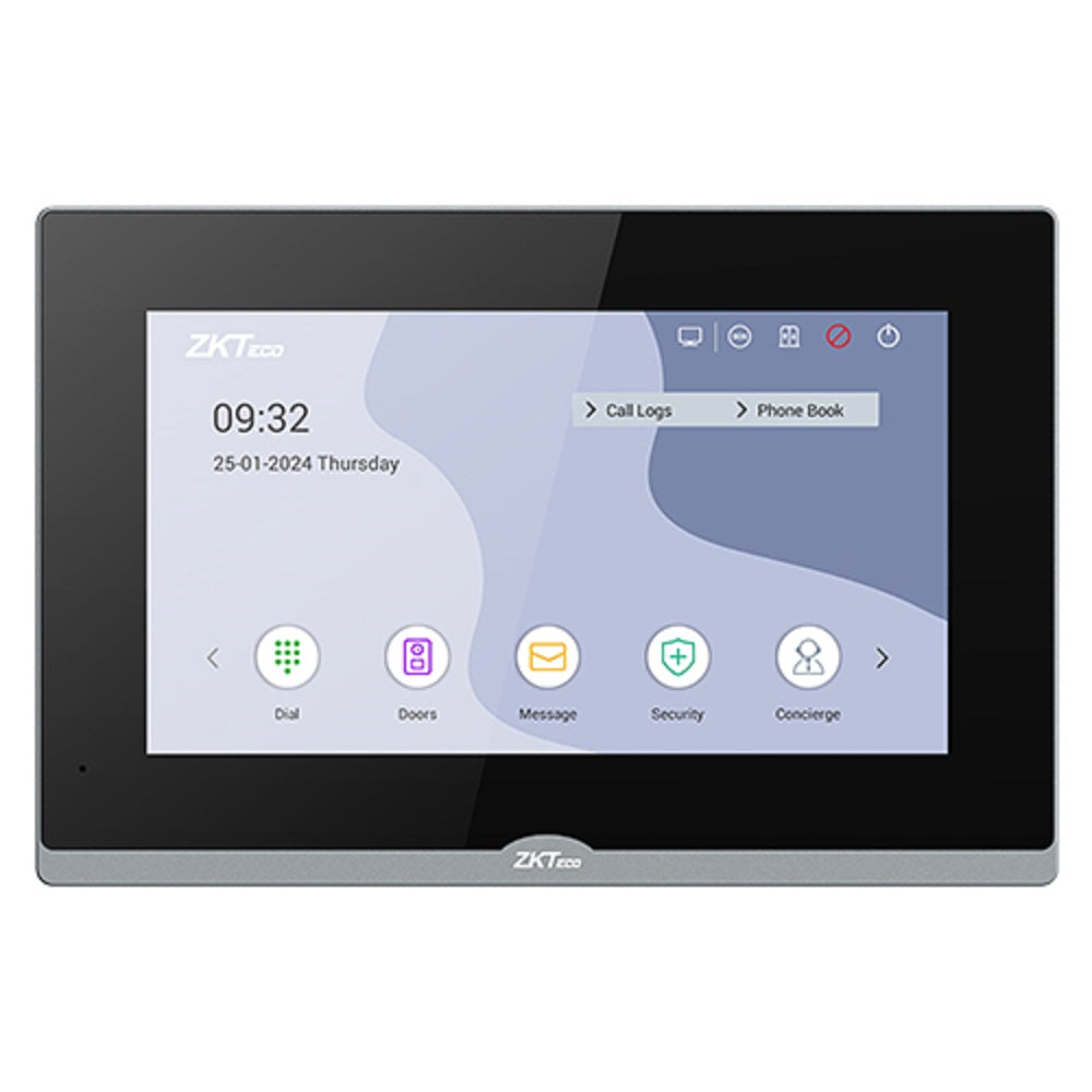 ZKTECO	VT07-B26L-W Monitor WIFI 7" para Video Portero VEX-B25L y VE01-B24L-W