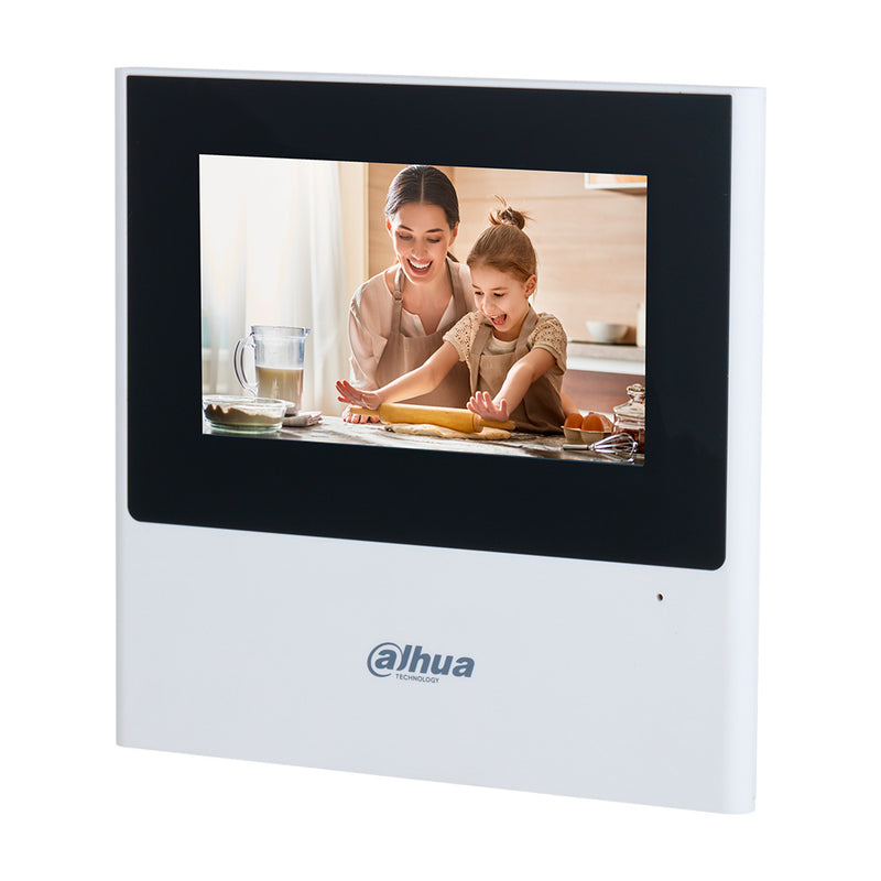 DAHUA DHI-VTH2611L-WP, Monitor IP WIFI LCD Táctil 4.3" para Videoportero