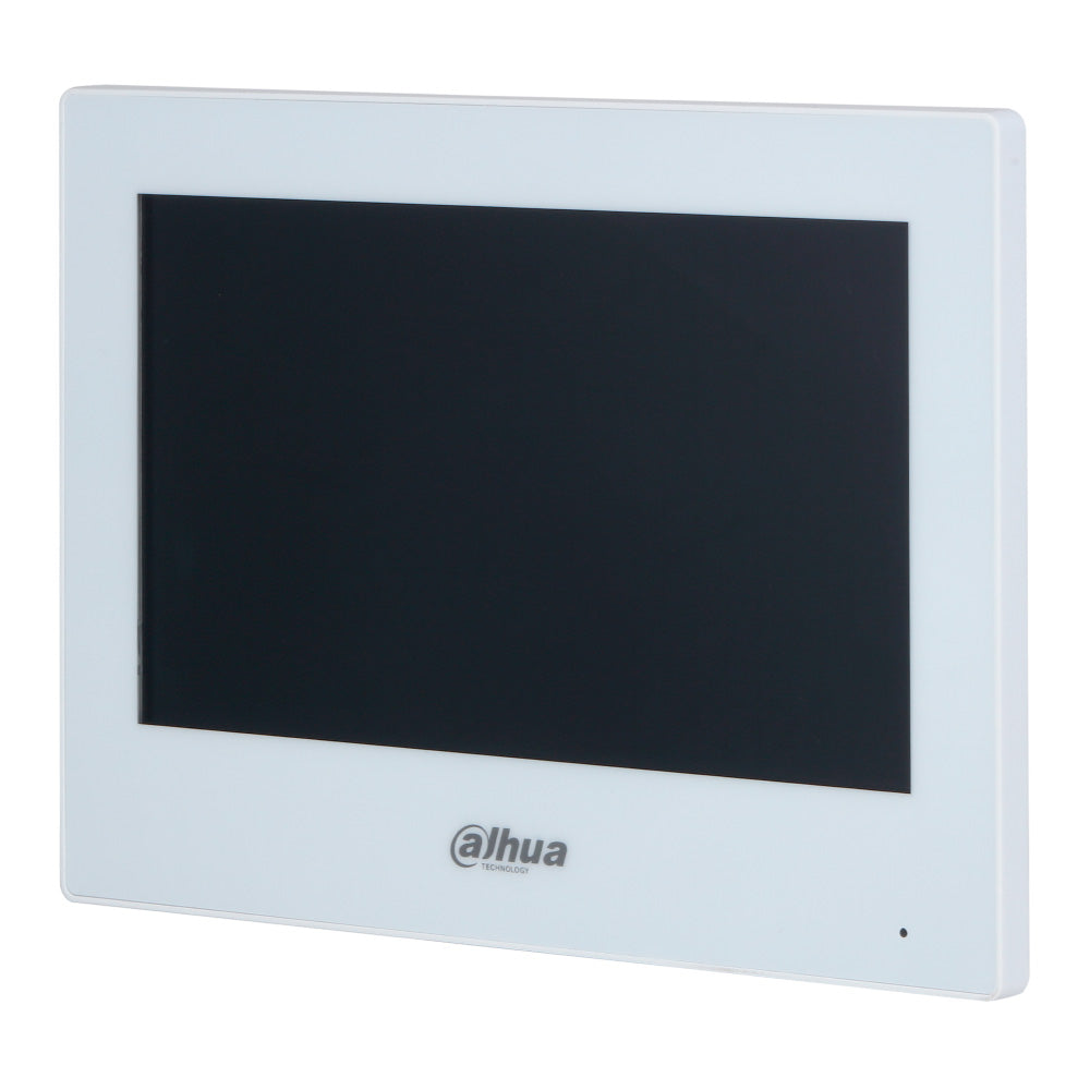 DAHUA VTH2621GW-WP Monitor IP POE para Video Portero Pantalla Táctil 7" Blanco