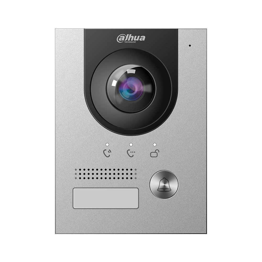 DAHUA VTO2202F-P, Portero Frente de Calle IP 2MP POE IP65 IK07 Metálico
