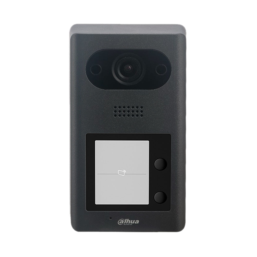 DAHUA VTO3211D-P2-S2, Frente de Calle IP POE 2MP 1080P para 2 IP65 con Lector de Tarjeta