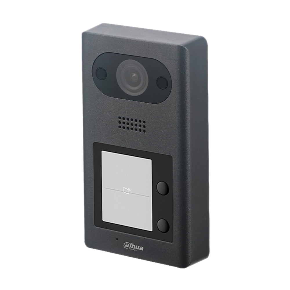 DAHUA VTO3211D-P2-S2, Frente de Calle IP POE 2MP 1080P para 2 IP65 con Lector de Tarjeta