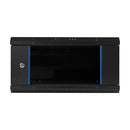 FINEN W1-5404 Gabinete de Pared 4RU 280x540x400mm con Puerta de Vidrio