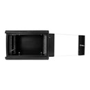 FINEN W1-5406 Gabinete de Pared 6RU 368 x 540 x 400mm c/puerta de vidrio