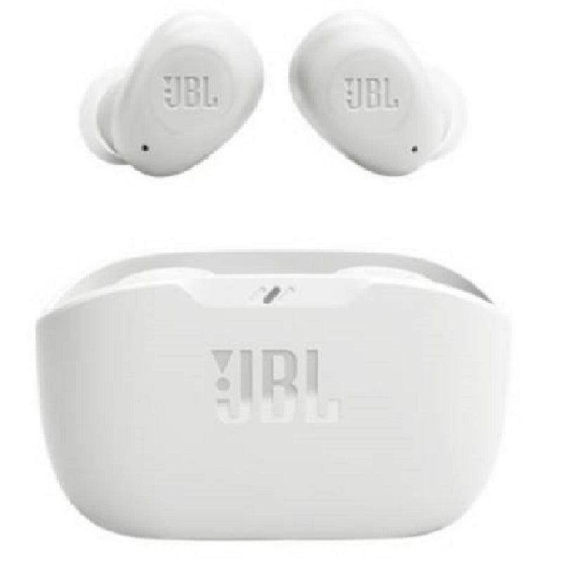 JBL WAVE BUDS, Auricular de Botón Inalámbrico BT Blanco - JBLWBUDSWHT