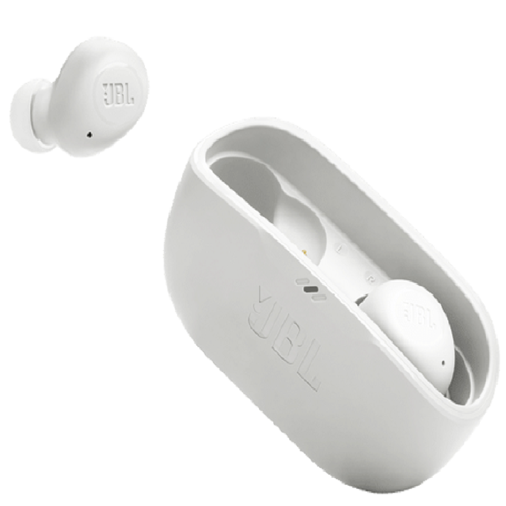 JBL WAVE BUDS, Auricular de Botón Inalámbrico BT Blanco - JBLWBUDSWHT