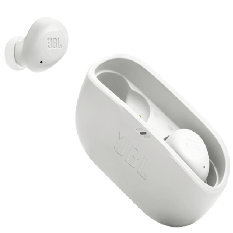 JBL WAVE BUDS, Auricular de Botón Inalámbrico BT Blanco - JBLWBUDSWHT