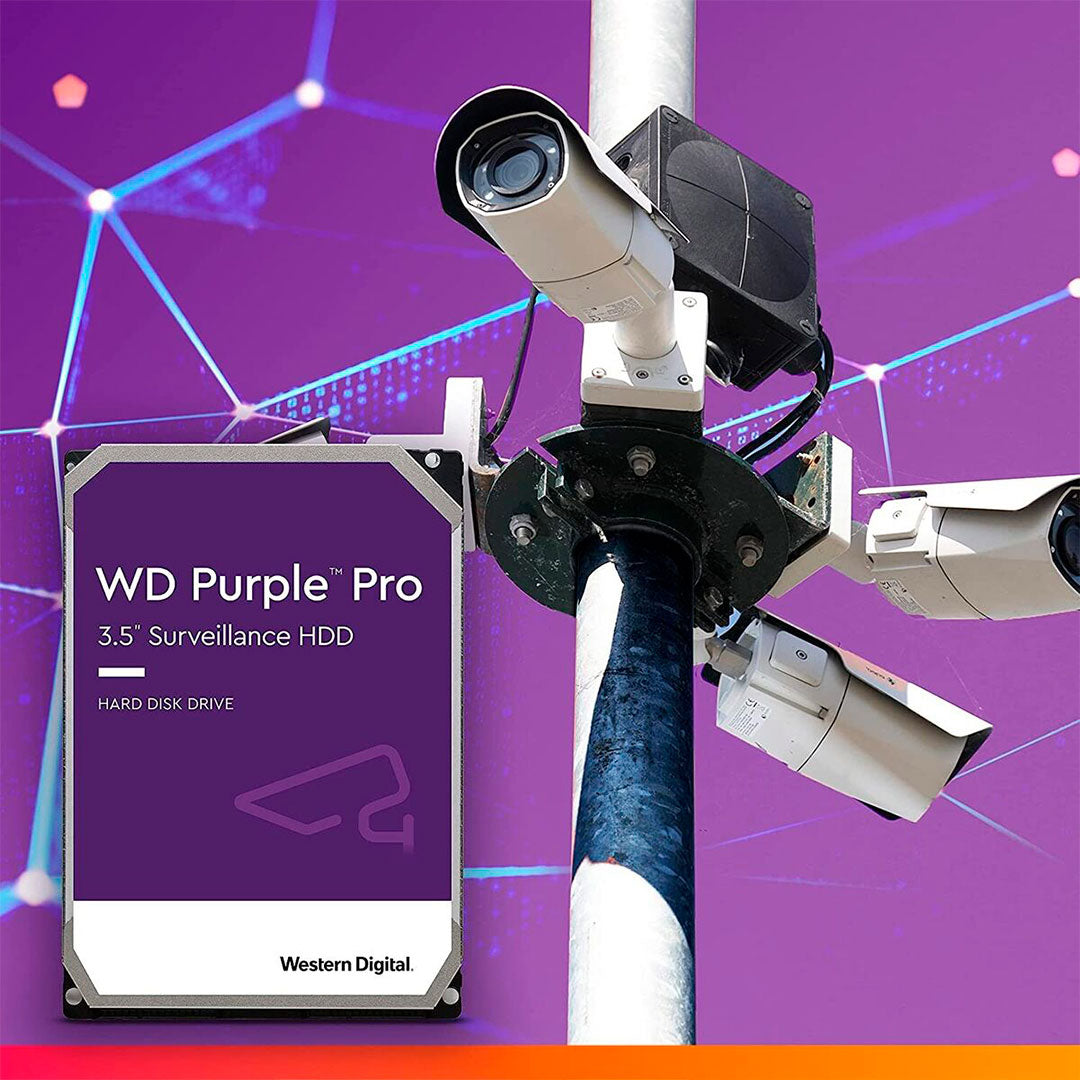 WD Purple Pro 22TB Disco Duro para Videovigilancia SATA 3.5" 7200RPM WD221PURP