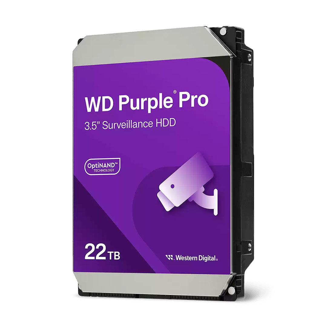 WD Purple Pro 22TB Disco Duro para Videovigilancia SATA 3.5" 7200RPM WD221PURP